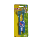 Nuby cuillre thermosensible + 3m rose lot de 2