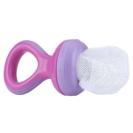 Nuby grignoteur fruits et biscuits rose