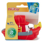 Nuby jouet de bain petit bateau rouge + 6m Nuby jouet de bain petit bateau rouge + 6m