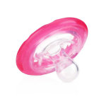 Nuby sucette natural flex cherry classic rose 0 - 6 mois