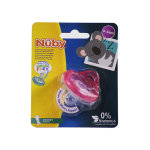 Nuby sucette natural flex cherry classic rose 6 - 36 mois Nuby sucette natural flex cherry classic rose 6 - 36 mois