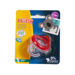 Nuby sucette natural flex cherry classic rouge 6 - 36 mois Nuby sucette natural flex cherry classic rouge 6 - 36 mois