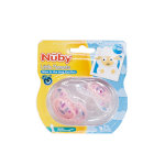 Nuby sucettes phosphorescentes little moments apple 0 - 6m lot de 2