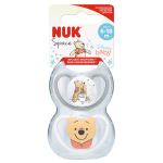Nuk 2 sucettes space 6 - 18m winnie l'ourson