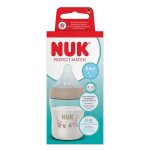 Nuk biberon perfect match pp 150ml 0m + s singe
