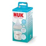 Nuk biberon perfect match verre 120ml 0m + s arc - en - ciel