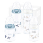 Nuk biberon coffret first choice + bleu