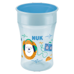 Nuk magic cup 360 silicone bleu 230 ml 8m +