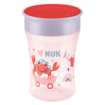 Nuk magic cup 360 silicone rose 230 ml 8m +