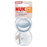 Nuk mommyfeel sucettes 0 - 6m jean lot de 2