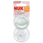 Nuk mommyfeel sucette 0 - 9m menthe lot de 2