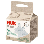 Nuk for nature ttine silicone taille l dbit rapide lot de 2