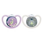 Nuk 2 sucettes perfect match air nuit 6 - 18m mouton