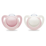 Nuk sucette physiologique silicone genius nouveau - né rose lot de 2 Nuk sucette physiologique silicone genius nouveau - né rose lot de 2