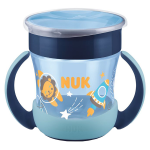 Nuk tasse d'apprentissage mini magic cup 360 + 6m bleu 160ml