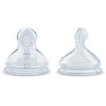 Nuk ttine physiologique nature sense + 0m dbit l lot de 2