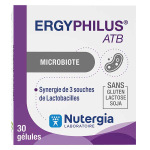Nutergia ergyphilus atb probiotiques 30 glules