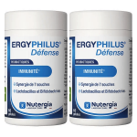 Nutergia ergyphilus� d�fense probiotiques immunit� lot de 2 x 60 g�lules