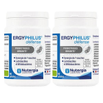 Nutergia ergyphilus  dfense probiotiques immunit 60 glules - lot de 2