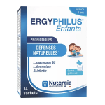 Nutergia ergyphilus enfants probiotiques d�fenses naturelles 14 sachets