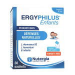 Nutergia ergyphilus enfants probiotiques d�fenses naturelles 30 sachets