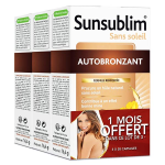 Nutreov physcience sunsublim autobronzant lot de 3 x 28 capsules