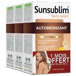 Nutreov physcience sunsublim autobronzant lot de 3 x 28 capsules