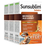 Nutreov physcience sunsublim bronzage age expert lot de 3 x 28 capsules