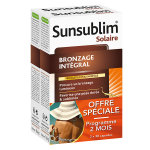 Nutreov physcience sunsublim bronzage intgral lot de 2 x 30 capsules