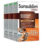Nutreov physcience sunsublim bronzage intgral lot de 3 x 30 capsules
