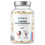 Nutri&co l'acide hyaluronique onagre et bourrache peau et anti - ge 60 glules