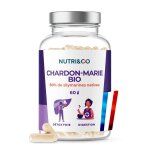 Nutri&co chardon - marie - drainage et d�tox foie colon intestins - 60 g�lules