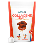 Nutri&co collagne marin type 1, 2 & 3 peau & articulations got cacao 240g