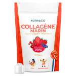 Nutri&co collag�ne marin type 1, 2 & 3 peau & articulations fruits rouges 180g