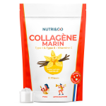 Nutri&co collagne marin type 1, 2 & 3 peau & articulations got vanille 180g