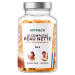 Nutri&co complexe peau nette cible imperfections et acn� vegan 60 g�lules