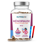Nutri&co formule ménopause equilibre hormonal féminin - 60 gélules vegan Nutri&co formule ménopause equilibre hormonal féminin - 60 gélules vegan