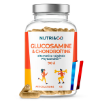 Nutri&co glucosamine chondroïtine - articulations & os - 90 gélules vegan Nutri&co glucosamine chondroïtine - articulations & os - 90 gélules vegan