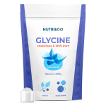 Nutri&co glycine crystallis�e 100% pure en poudre - 300g vegan