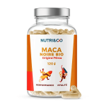Nutri&co maca noire bio 120 g�lules