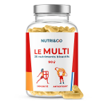 Nutri&co le multi multivitamines 25 nutriments pour l'immunit 90 glules