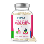 Nutri&co probiotique flore intime confort & sant� vaginale 60 g�lules