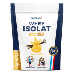 Nutri&co protines whey isolat native 94% en poudre - got vanille - 900gr