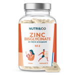 Nutri&co zinc bisglycinate & s�l�nium peau et immunit� 60 g�lules vegan