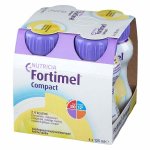 Nutricia fortimel compact vanille lot de 4 x 125ml