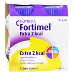Nutricia fortimel extra 2kcal ar�me abricot 4 x 200ml