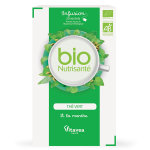 Nutrisanté infusion bio thé vert à la menthe 20 sachets Nutrisanté infusion bio thé vert à la menthe 20 sachets