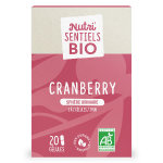 Nutrisant� les nutri'sentiels bio cranberry 20 g�lules