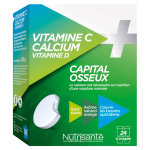 Nutrisanté vitamine c + calcium + vitamine d 24 comprimés Nutrisanté vitamine c + calcium + vitamine d 24 comprimés