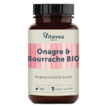 Nutrisanté vitavea les nutri'sentiels bio onagre bourrache - 30 gélules Nutrisanté vitavea les nutri'sentiels bio onagre bourrache - 30 gélules